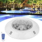 24LED Colorful Swimming Pool Light RGB Underwater Light AC12V 24W Waterproof Landscape Lamp