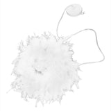 E27 Modern Feather Ceiling Light Pendant Lamp Shade Chandelier Home Bedroom Decor 110-240V