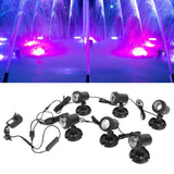 IP68 Waterproof Pond Light RGB Dimmable Submersible Decorate Lamp