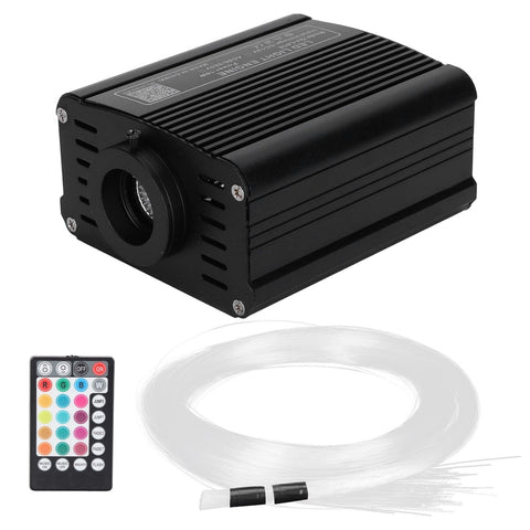 16W Fiber Optic Light RGBW LED Ceiling Light Kit APP Control with 2m Fiber Optic Cable