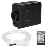 16W Fiber Optic Light RGBW LED Ceiling Light Kit APP Control with 2m Fiber Optic Cable