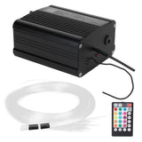 16W Fiber Optic Light RGBW LED Ceiling Light Kit APP Control with 2m Fiber Optic Cable