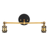 E27 Double Heads Wall Light Retro Style Wrought Iron Decorative Wall Lamp Fixture AC85‑265V In Australia - Darrahopens