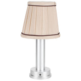 Fabric Desk Light 2-Level Dimming USB LED Table Lamp for Home Office Restaurant Warm Light 5V