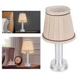 Fabric Desk Light 2-Level Dimming USB LED Table Lamp for Home Office Restaurant Warm Light 5V