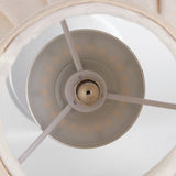 Fabric Desk Light 2-Level Dimming USB LED Table Lamp for Home Office Restaurant Warm Light 5V