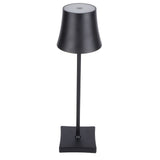 LED Desk Lamp USB Charging Touch Dimming Table Lamps for Bar Living Room Reading Book LightBlack