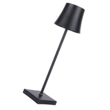 LED Desk Lamp USB Charging Touch Dimming Table Lamps for Bar Living Room Reading Book LightBlack