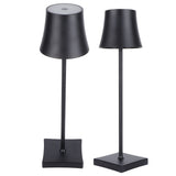 LED Desk Lamp USB Charging Touch Dimming Table Lamps for Bar Living Room Reading Book LightBlack