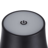 LED Desk Lamp USB Charging Touch Dimming Table Lamps for Bar Living Room Reading Book LightBlack