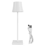 LED Desk Lamp USB Charging Touch Dimming Table Lamps for Bar Living Room Reading Book LightWhite In Australia - Darrahopens