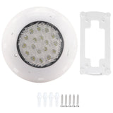 Pool Wall Lamp 18LED Underwater Light IP68 Waterproof Pool Wall Mounted Light Pure White In Australia - Darrahopens