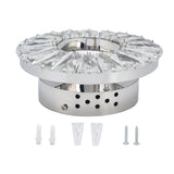 LED Crystal Wall Lamp 85‑265V 2000LM Human Body Induction Wall Lamp for Aisle Bathroom Corridor Hall Restaurant