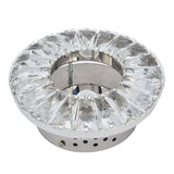 LED Crystal Wall Lamp 85‑265V 2000LM Human Body Induction Wall Lamp for Aisle Bathroom Corridor Hall Restaurant