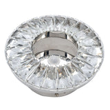 LED Crystal Wall Lamp 85‑265V 2000LM Human Body Induction Wall Lamp for Aisle Bathroom Corridor Hall Restaurant