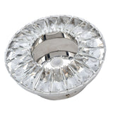 LED Crystal Wall Lamp 85‑265V 2000LM Human Body Induction Wall Lamp for Aisle Bathroom Corridor Hall Restaurant