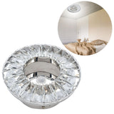 LED Crystal Wall Lamp 85‑265V 2000LM Human Body Induction Wall Lamp for Aisle Bathroom Corridor Hall Restaurant