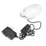 LED Crystal Table Lamp Projection Lamp for Bedroom Study Living Room Decor Warm Light