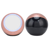 Round Makeup Mirror Dimmable White LED 2 In 1 USB Charging Cosmetic Mirror with Storage Box for BathroomGold