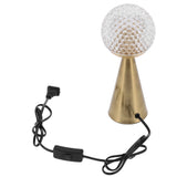 Originality LED Lamp Iron Art Desktop Light for Hotel Office Home Living Room