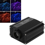 LED Fiber Optic Light 16W/RGBW Ceiling Fiber Optic Light for Car Roof Home DecorationUK Plug 100‑240V