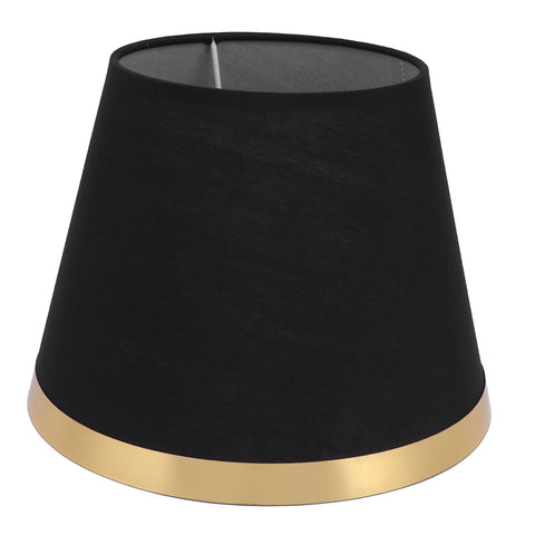 Fabric Lamp Shade European Style Modern Lampshade for E27 Table Lamp Floor Light SuppliesPX125 Black In Australia - Darrahopens