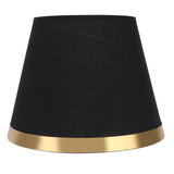 Fabric Lamp Shade European Style Modern Lampshade for E27 Table Lamp Floor Light SuppliesPX125 Black In Australia - Darrahopens