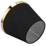 Fabric Lamp Shade European Style Modern Lampshade for E27 Table Lamp Floor Light SuppliesPX125 Black In Australia - Darrahopens
