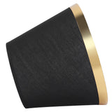 Fabric Lamp Shade European Style Modern Lampshade for E27 Table Lamp Floor Light SuppliesPX125 Black