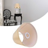Fabric Lamp Shade European Style Modern Lampshade for E27 Table Lamp Floor Light SuppliesPX128 Gold