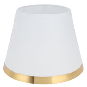 Fabric Lamp Shade European Style Modern Lampshade for E27 Table Lamp Floor Light SuppliesPX129 White In Australia - Darrahopens