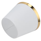 Fabric Lamp Shade European Style Modern Lampshade for E27 Table Lamp Floor Light SuppliesPX129 White