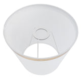Fabric Lamp Shade European Style Modern Lampshade for E27 Table Lamp Floor Light SuppliesPX129 White