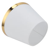 Fabric Lamp Shade European Style Modern Lampshade for E27 Table Lamp Floor Light SuppliesPX129 White