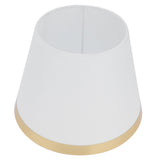 Fabric Lamp Shade European Style Modern Lampshade for E27 Table Lamp Floor Light SuppliesPX129 White
