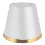 Fabric Lamp Shade European Style Modern Lampshade for E27 Table Lamp Floor Light SuppliesPX148 Gray