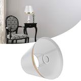 Fabric Lamp Shade European Style Modern Lampshade for E27 Table Lamp Floor Light SuppliesPX148 Gray