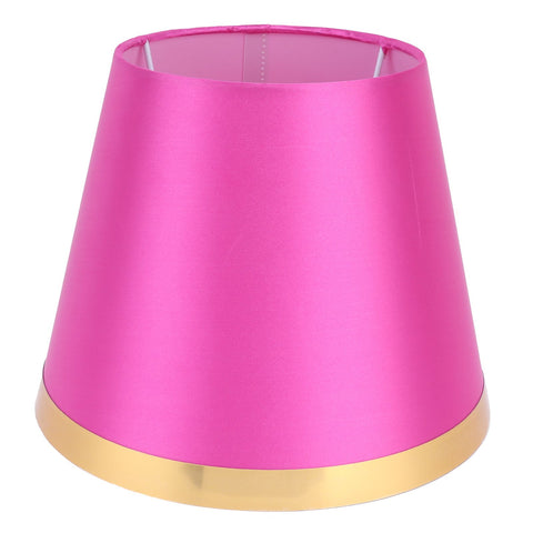 Fabric Lamp Shade European Style Modern Lampshade for E27 Table Lamp Floor Light SuppliesPX131 Rose Red In Australia - Darrahopens