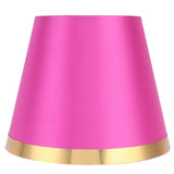 Fabric Lamp Shade European Style Modern Lampshade for E27 Table Lamp Floor Light SuppliesPX131 Rose Red In Australia - Darrahopens
