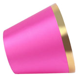 Fabric Lamp Shade European Style Modern Lampshade for E27 Table Lamp Floor Light SuppliesPX131 Rose Red