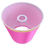 Fabric Lamp Shade European Style Modern Lampshade for E27 Table Lamp Floor Light SuppliesPX131 Rose Red