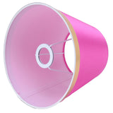 Fabric Lamp Shade European Style Modern Lampshade for E27 Table Lamp Floor Light SuppliesPX131 Rose Red