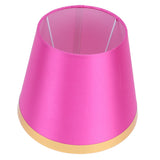 Fabric Lamp Shade European Style Modern Lampshade for E27 Table Lamp Floor Light SuppliesPX131 Rose Red