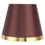 Fabric Lamp Shade European Style Modern Lampshade for E27 Table Lamp Floor Light SuppliesPX133 Coffee In Australia - Darrahopens