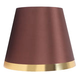 Fabric Lamp Shade European Style Modern Lampshade for E27 Table Lamp Floor Light SuppliesPX133 Coffee