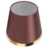 Fabric Lamp Shade European Style Modern Lampshade for E27 Table Lamp Floor Light SuppliesPX133 Coffee