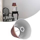 Fabric Lamp Shade European Style Modern Lampshade for E27 Table Lamp Floor Light SuppliesPX133 Coffee
