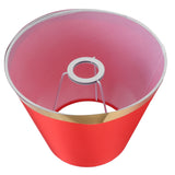 Fabric Lamp Shade European Style Modern Lampshade for E27 Table Lamp Floor Light SuppliesPX134 Red In Australia - Darrahopens
