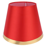 Fabric Lamp Shade European Style Modern Lampshade for E27 Table Lamp Floor Light SuppliesPX134 Red