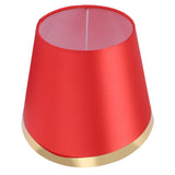 Fabric Lamp Shade European Style Modern Lampshade for E27 Table Lamp Floor Light SuppliesPX134 Red
